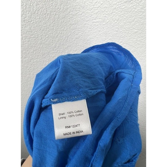 NSR Eyelet Tie Strap Midi Dress - Picture 5 of 5